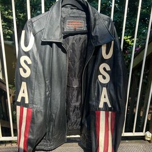 Leather USA Jacket